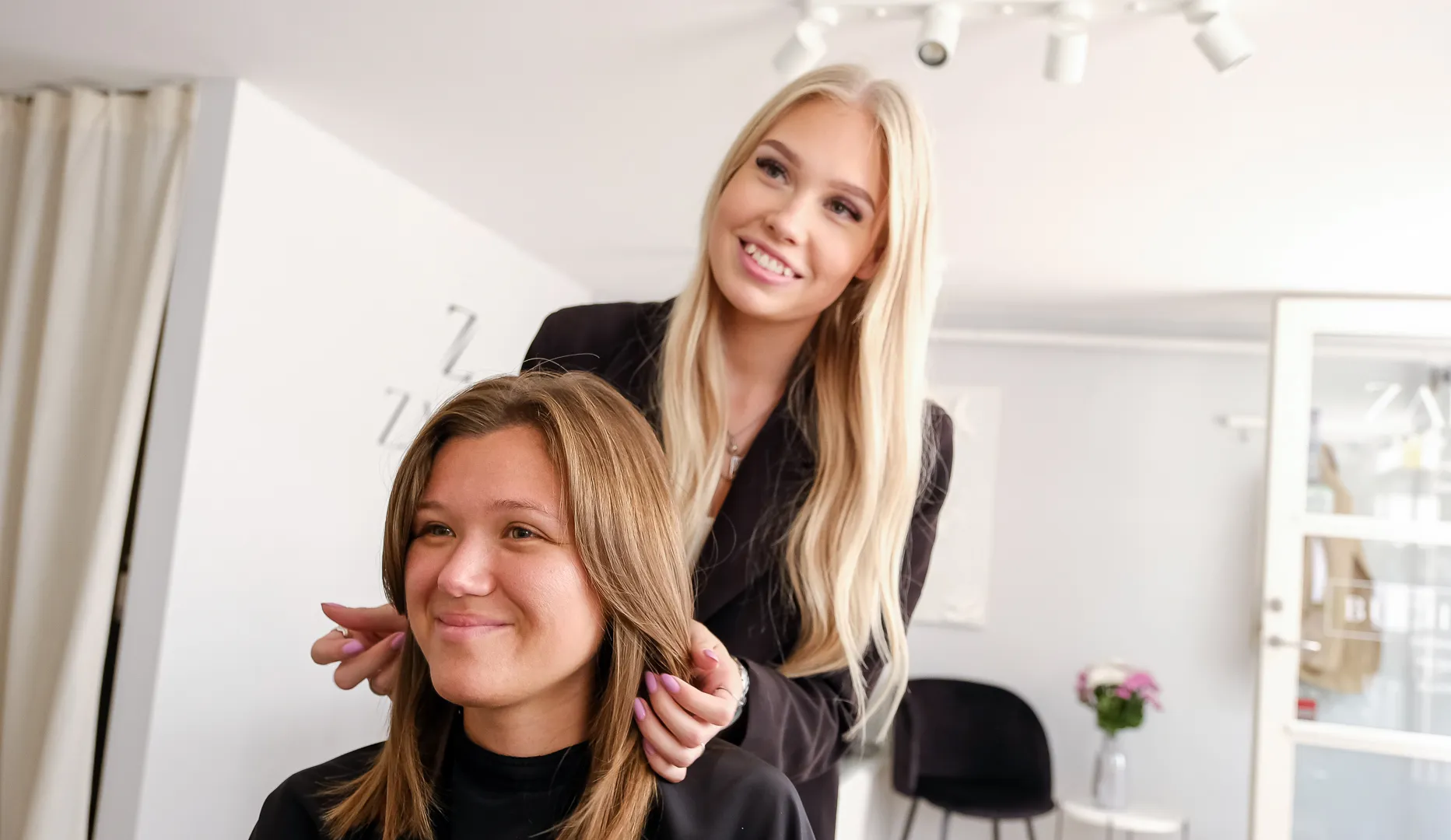 Personlig service hos Buch Hair Studio